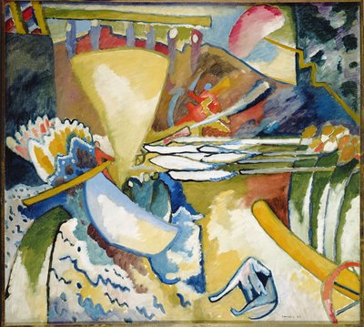 Improvisatie, 1910 door Wassily Kandinsky